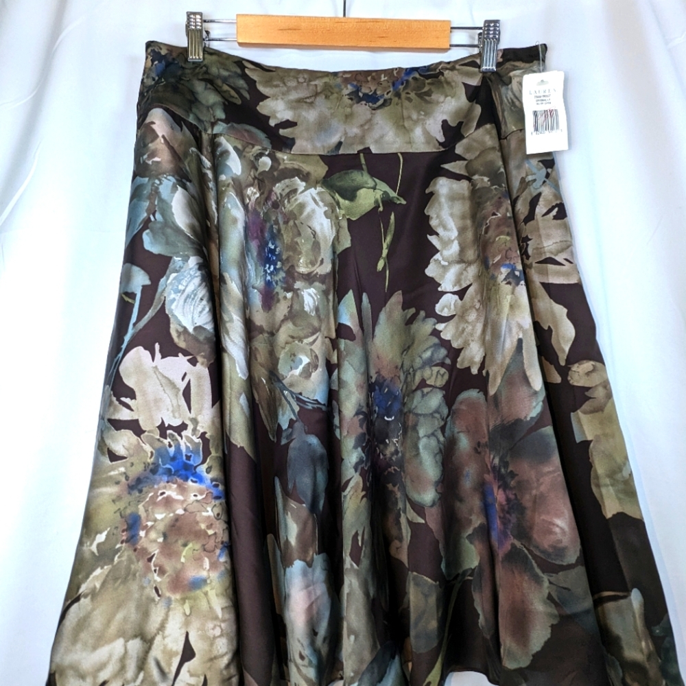 Lauren silk skirt